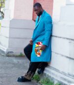 Thresh Coat with Monogram Art Design - Image 2