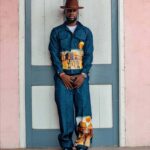 Village Hand-Painted Denim Set