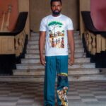 Village Art Tee & Linen Pants